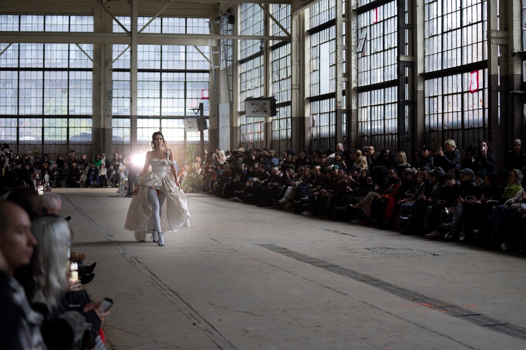 Runway show audience at Fashion Art Toronto